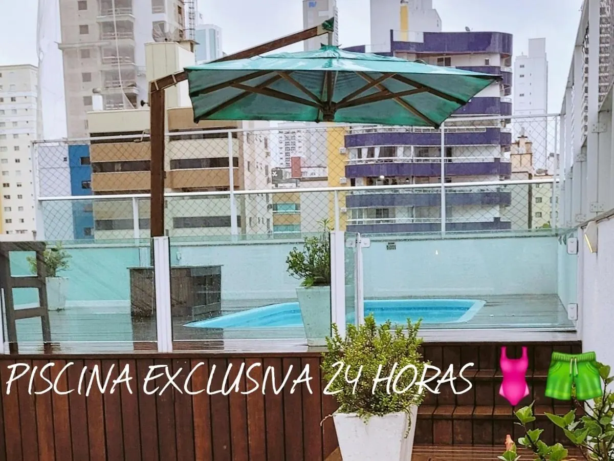Balneário Camboriú Cobertura Com Piscina Privativa 아파트